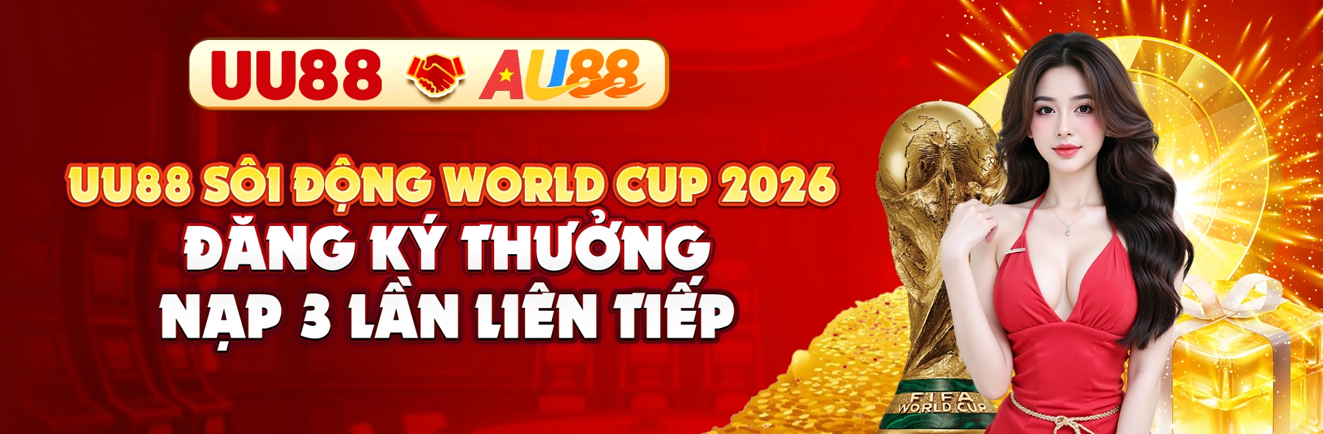Banner giới thiệu UU88 về casino, cá cược online và giải trí trực tuyến